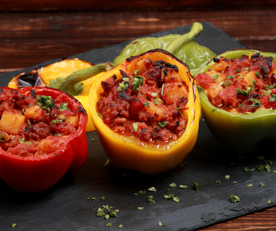 Savory Stuffed Bell Peppers